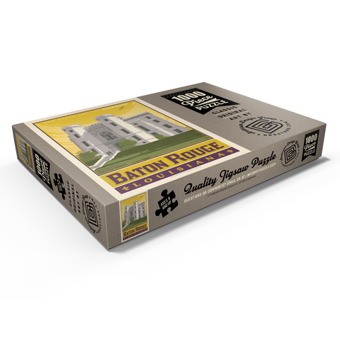 Darstellung des Puzzle Motivs American College Towns: Baton Rouge, LA American College Towns: Baton Rouge, LA 1000 Puzzle Schachtel Ansicht1