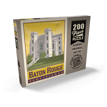Darstellung des Puzzle Motivs American College Towns: Baton Rouge, LA 200 Puzzle Schachtel Ansicht2