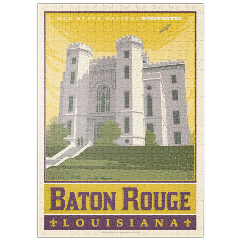 Darstellung des Puzzle Motivs American College Towns: Baton Rouge, LA puzzleplate American College Towns: Baton Rouge, LA 500 Puzzle
