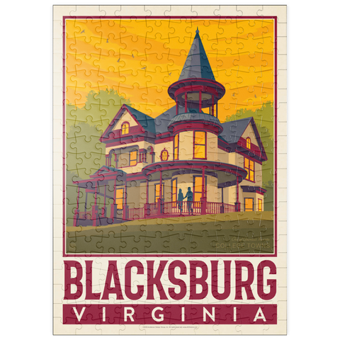 Darstellung des Puzzle Motivs American College Towns: Blacksburg, VA puzzleplate American College Towns: Blacksburg, VA 200 Puzzle