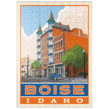 Darstellung des Puzzle Motivs puzzleplate American College Towns: Boise, Idaho 200 Puzzle