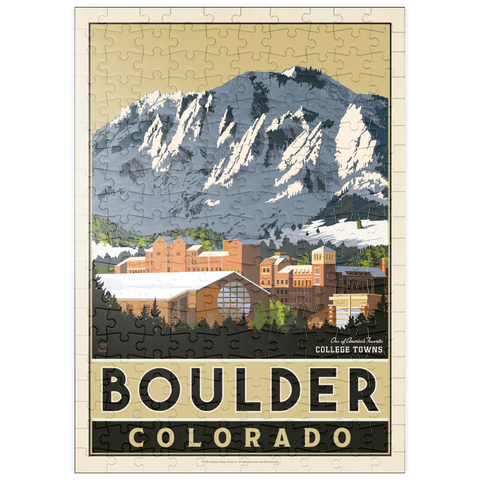 Darstellung des Puzzle Motivs American College Towns: Boulder, CO puzzleplate American College Towns: Boulder, CO 200 Puzzle