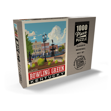 Darstellung des Puzzle Motivs American College Towns: Bowling Green, KY 1000 Puzzle Schachtel Ansicht2