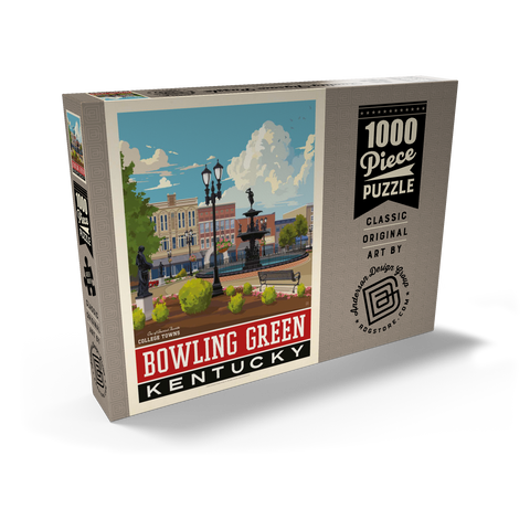 Darstellung des Puzzle Motivs American College Towns: Bowling Green, KY American College Towns: Bowling Green, KY 1000 Puzzle Schachtel Ansicht2