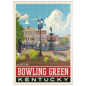 Darstellung des Puzzle Motivs American College Towns: Bowling Green, KY - Puzzleteile: 100