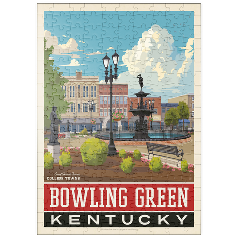 Darstellung des Puzzle Motivs American College Towns: Bowling Green, KY puzzleplate American College Towns: Bowling Green, KY 200 Puzzle
