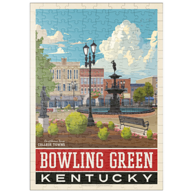 Darstellung des Puzzle Motivs American College Towns: Bowling Green, KY - Puzzleteile: 200