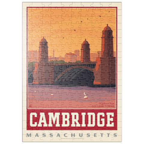 Darstellung des Puzzle Motivs American College Towns: Cambridge, MA puzzleplate American College Towns: Cambridge, MA 200 Puzzle