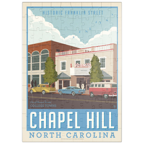 Darstellung des Puzzle Motivs American College Towns: Chapel Hill, NC puzzleplate American College Towns: Chapel Hill, NC 100 Puzzle