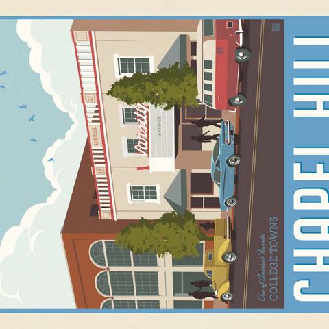 Darstellung des Puzzle Motivs American College Towns: Chapel Hill, NC American College Towns: Chapel Hill, NC 100 Puzzle 3D Modell