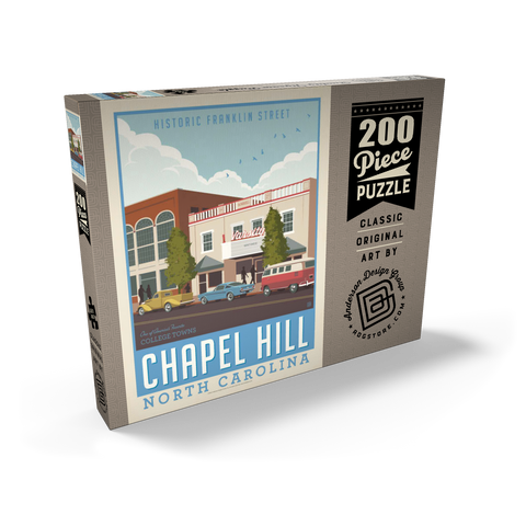 Darstellung des Puzzle Motivs American College Towns: Chapel Hill, NC American College Towns: Chapel Hill, NC 200 Puzzle Schachtel Ansicht2