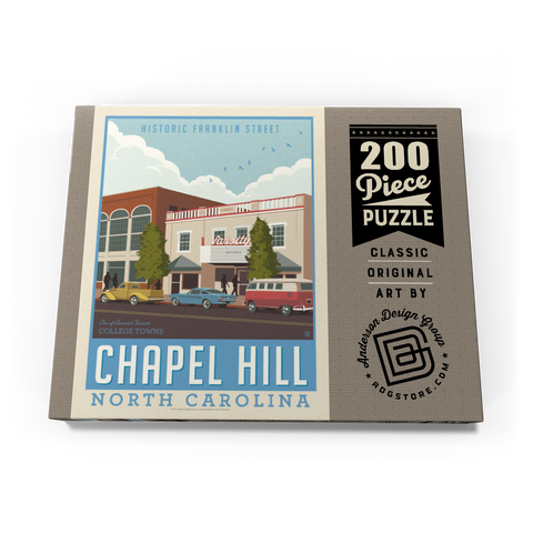 Darstellung des Puzzle Motivs American College Towns: Chapel Hill, NC American College Towns: Chapel Hill, NC 200 Puzzle Schachtel Ansicht3