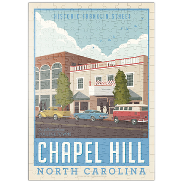 Darstellung des Puzzle Motivs puzzleplate American College Towns: Chapel Hill, NC 200 Puzzle