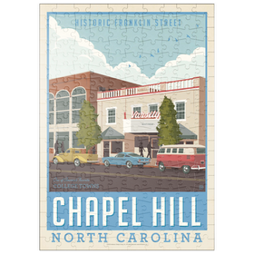 Darstellung des Puzzle Motivs American College Towns: Chapel Hill, NC - Puzzleteile: 200