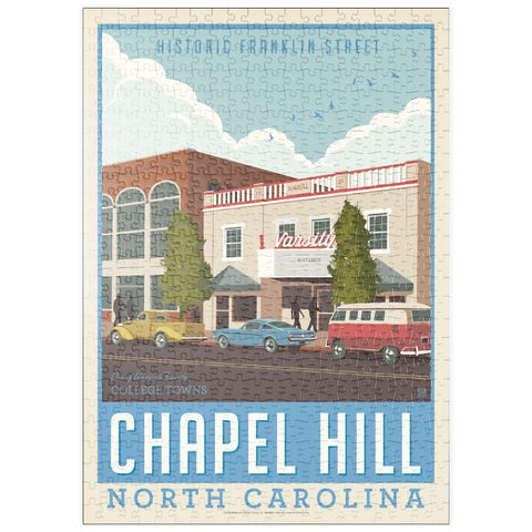 Darstellung des Puzzle Motivs American College Towns: Chapel Hill, NC puzzleplate American College Towns: Chapel Hill, NC 500 Puzzle