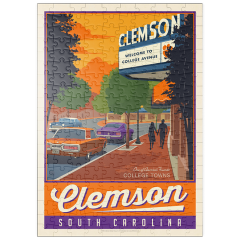 Darstellung des Puzzle Motivs American College Towns: Clemson, SC puzzleplate American College Towns: Clemson, SC 200 Puzzle