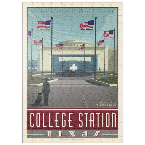 Darstellung des Puzzle Motivs American College Towns: College Station, TX puzzleplate American College Towns: College Station, TX 200 Puzzle