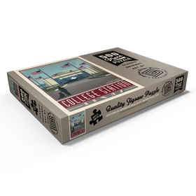Darstellung des Puzzle Motivs American College Towns: College Station, TX - Puzzleteile: 500