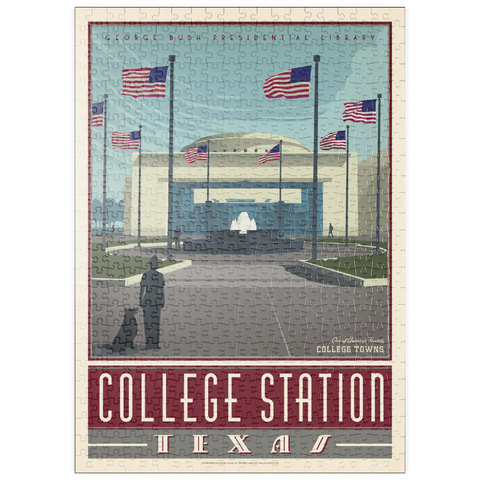 Darstellung des Puzzle Motivs American College Towns: College Station, TX puzzleplate American College Towns: College Station, TX 500 Puzzle