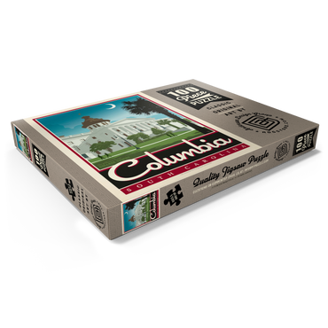 Darstellung des Puzzle Motivs American College Towns: Columbia, SC 100 Puzzle Schachtel Ansicht1