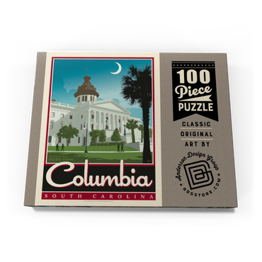 Darstellung des Puzzle Motivs American College Towns: Columbia, SC 100 Puzzle Schachtel Ansicht3