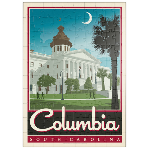 Darstellung des Puzzle Motivs American College Towns: Columbia, SC puzzleplate American College Towns: Columbia, SC 100 Puzzle
