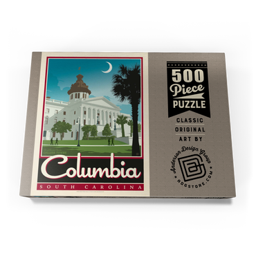Darstellung des Puzzle Motivs American College Towns: Columbia, SC 500 Puzzle Schachtel Ansicht3