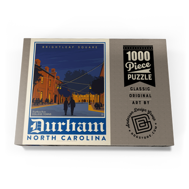 Darstellung des Puzzle Motivs American College Towns: Durham, NC 1000 Puzzle Schachtel Ansicht3