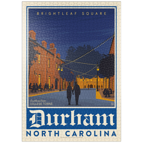 Darstellung des Puzzle Motivs American College Towns: Durham, NC puzzleplate American College Towns: Durham, NC 1000 Puzzle