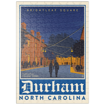 Darstellung des Puzzle Motivs puzzleplate American College Towns: Durham, NC 200 Puzzle