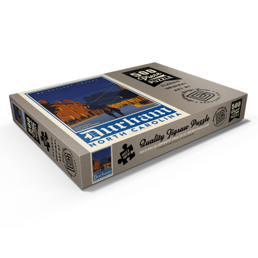 Darstellung des Puzzle Motivs American College Towns: Durham, NC 500 Puzzle Schachtel Ansicht1
