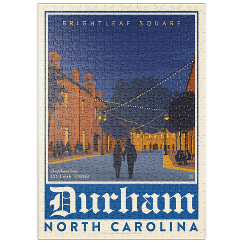 Darstellung des Puzzle Motivs American College Towns: Durham, NC puzzleplate American College Towns: Durham, NC 500 Puzzle