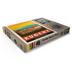 Darstellung des Puzzle Motivs American College Towns: Eugene, Oregon - Puzzleteile: 200