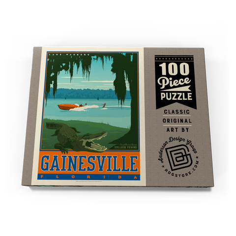 Darstellung des Puzzle Motivs American College Towns: Gainesville, Florida American College Towns: Gainesville, Florida 100 Puzzle Schachtel Ansicht3