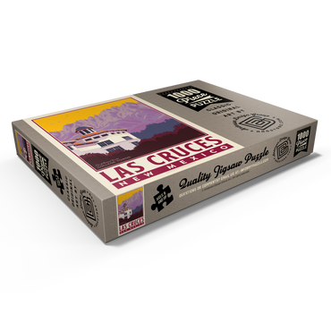 Darstellung des Puzzle Motivs American College Towns: Las Cruces, NM 1000 Puzzle Schachtel Ansicht1