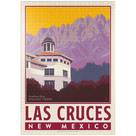 Darstellung des Puzzle-Motivs American College Towns: Las Cruces, NM – Puzzleteile: 1000