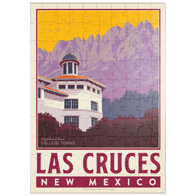 Darstellung des Puzzle Motivs American College Towns: Las Cruces, NM - Puzzleteile: 100