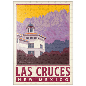 Darstellung des Puzzle Motivs American College Towns: Las Cruces, NM - Puzzleteile: 200