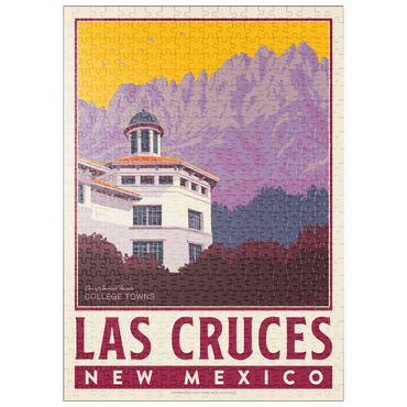 Darstellung des Puzzle Motivs puzzleplate American College Towns: Las Cruces, NM 500 Puzzle