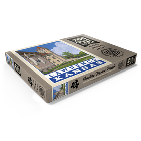 Darstellung des Puzzle Motivs American College Towns: Lawrence, Kansas - Puzzleteile: 200