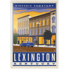 Darstellung des Puzzle-Motivs American College Towns: Lexington, KY – Puzzleteile: 1000