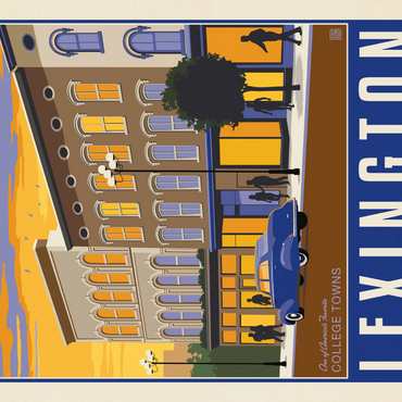 Darstellung des Puzzle Motivs American College Towns: Lexington, KY 1000 Puzzle 3D Modell