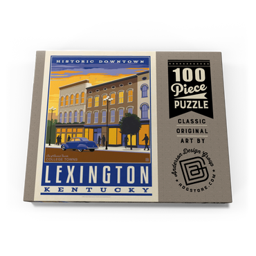 Darstellung des Puzzle Motivs American College Towns: Lexington, KY 100 Puzzle Schachtel Ansicht3
