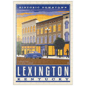 Darstellung des Puzzle Motivs American College Towns: Lexington, KY - Puzzleteile: 200