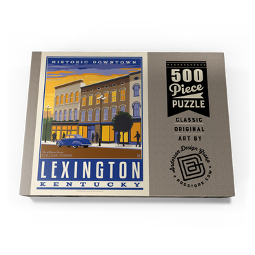 Darstellung des Puzzle Motivs American College Towns: Lexington, KY 500 Puzzle Schachtel Ansicht3