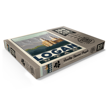 Darstellung des Puzzle Motivs American College Towns: Logan, Utah 100 Puzzle Schachtel Ansicht1