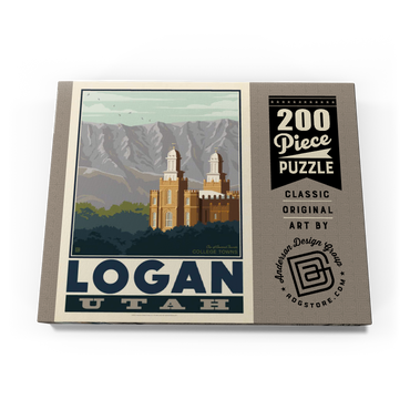 Darstellung des Puzzle Motivs American College Towns: Logan, Utah 200 Puzzle Schachtel Ansicht3