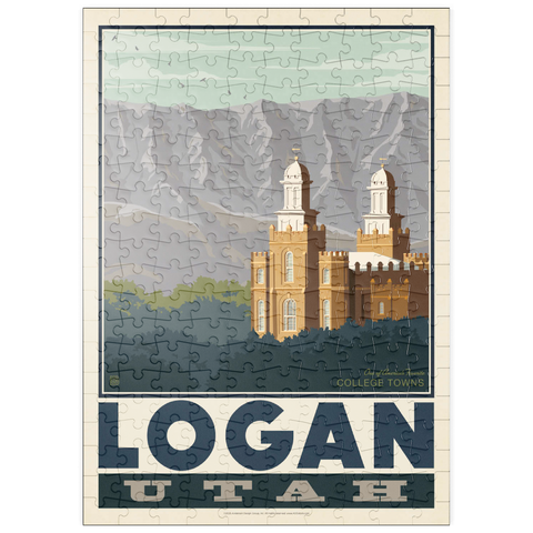 Darstellung des Puzzle Motivs American College Towns: Logan, Utah puzzleplate American College Towns: Logan, Utah 200 Puzzle