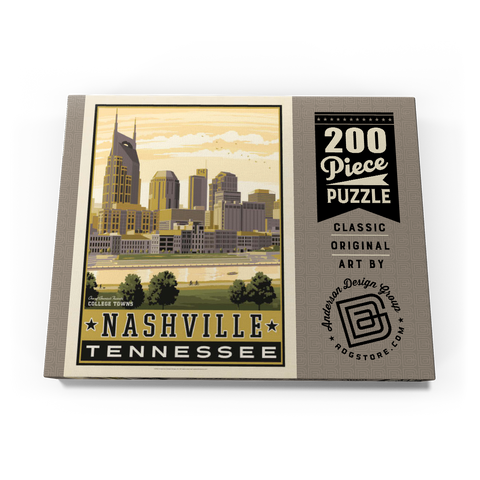 Darstellung des Puzzle Motivs American College Towns: Nashville, TN American College Towns: Nashville, TN 200 Puzzle Schachtel Ansicht3