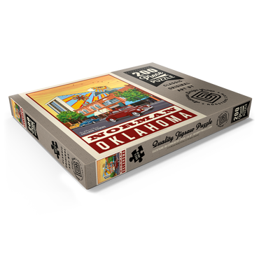 Darstellung des Puzzle Motivs American College Towns: Norman, Oklahoma 200 Puzzle Schachtel Ansicht1